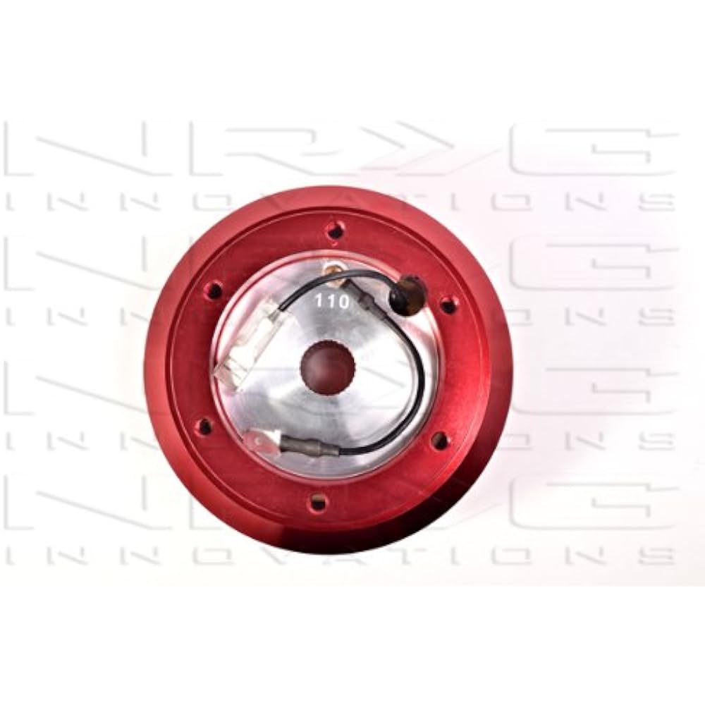 NRG Short Steering Wheel Hub Adapter (Boss) Kit Acura Integra 94-01 Red Parts Number SRK-110H-RD1