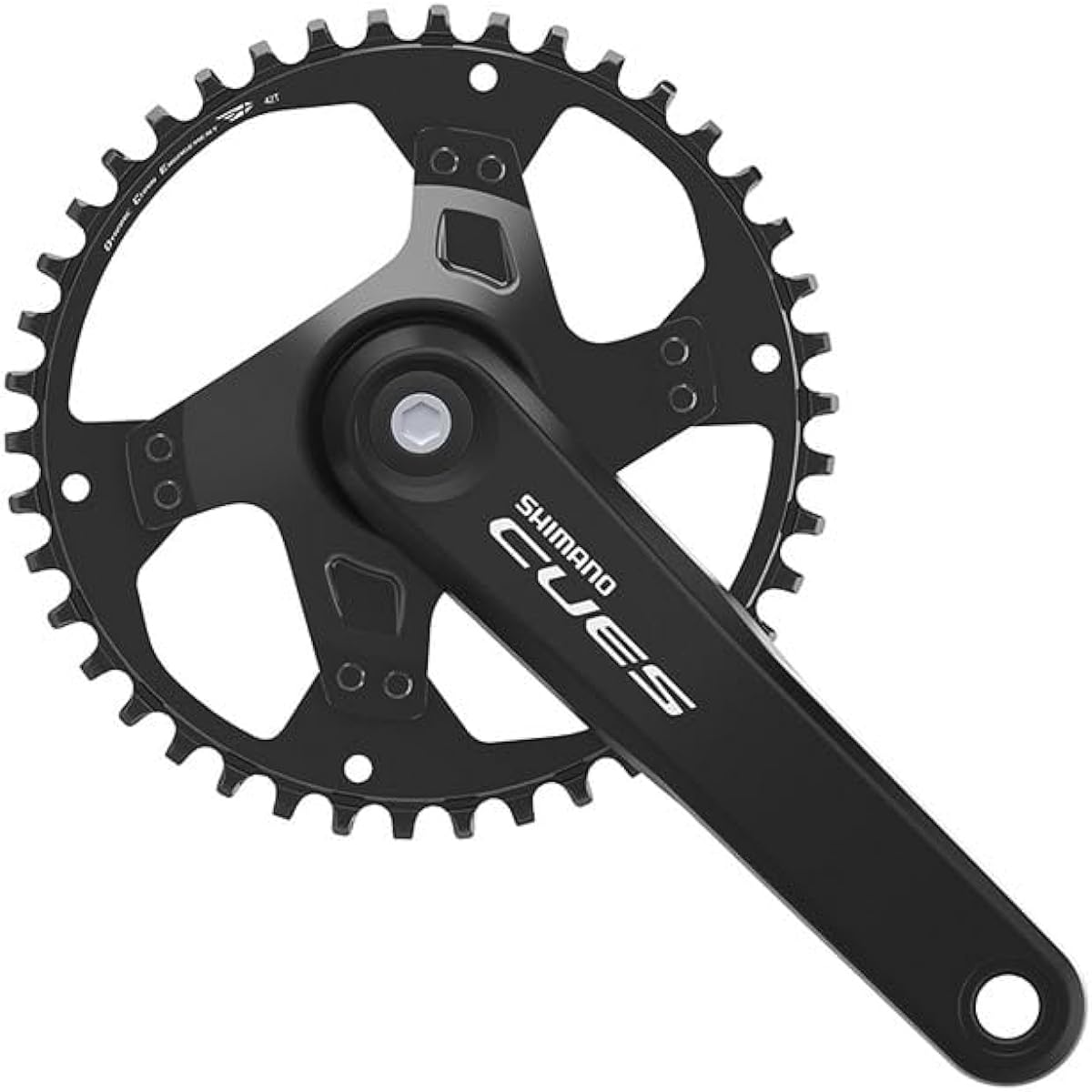 SHIMANO CUES Front Chainwheel FC-U4000-1 Without Chain Guard Crank Length/170mm 40T 9/10/11S EFCU40001CB2X