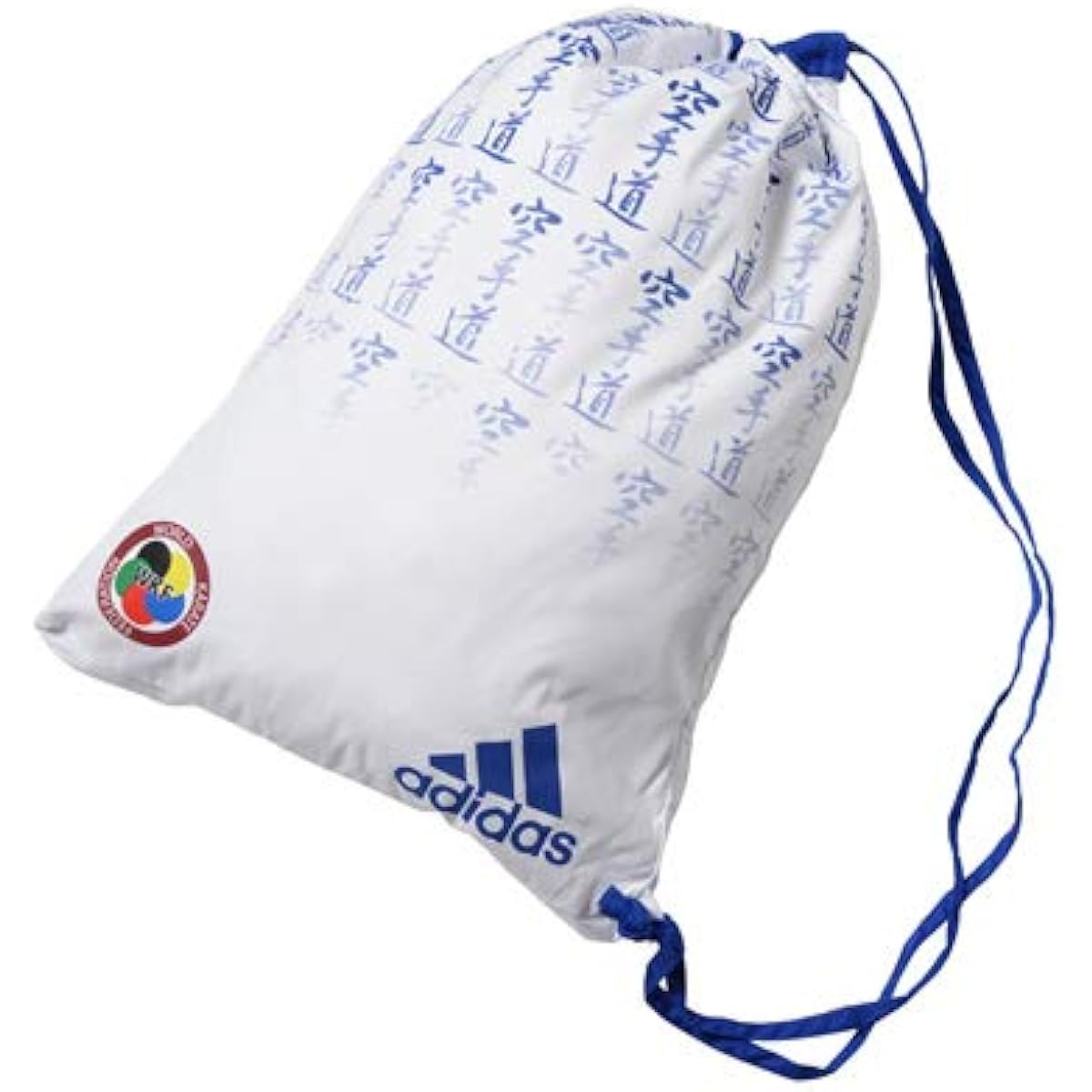 adidas Karate Bag WKF Official Adidas Gym Sack (White)
