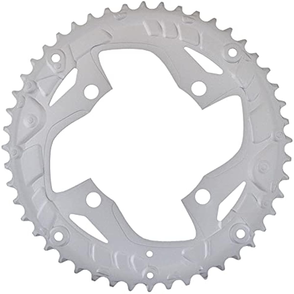 SHIMANO Repair Parts Chainring with Spike/Hook Teeth 48T (for 48-36-26T) (Silver) for Chain Guard FC-T4060 Y1PM98160