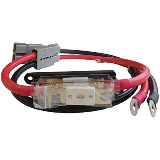 [One-gain multipole inverter protection cable with fuse] mrc-sp1012kiv Multipole fuse holder cable (red and black 1m each) terminal set [crimped] RoHS compliant product mrc-sp1012kiv