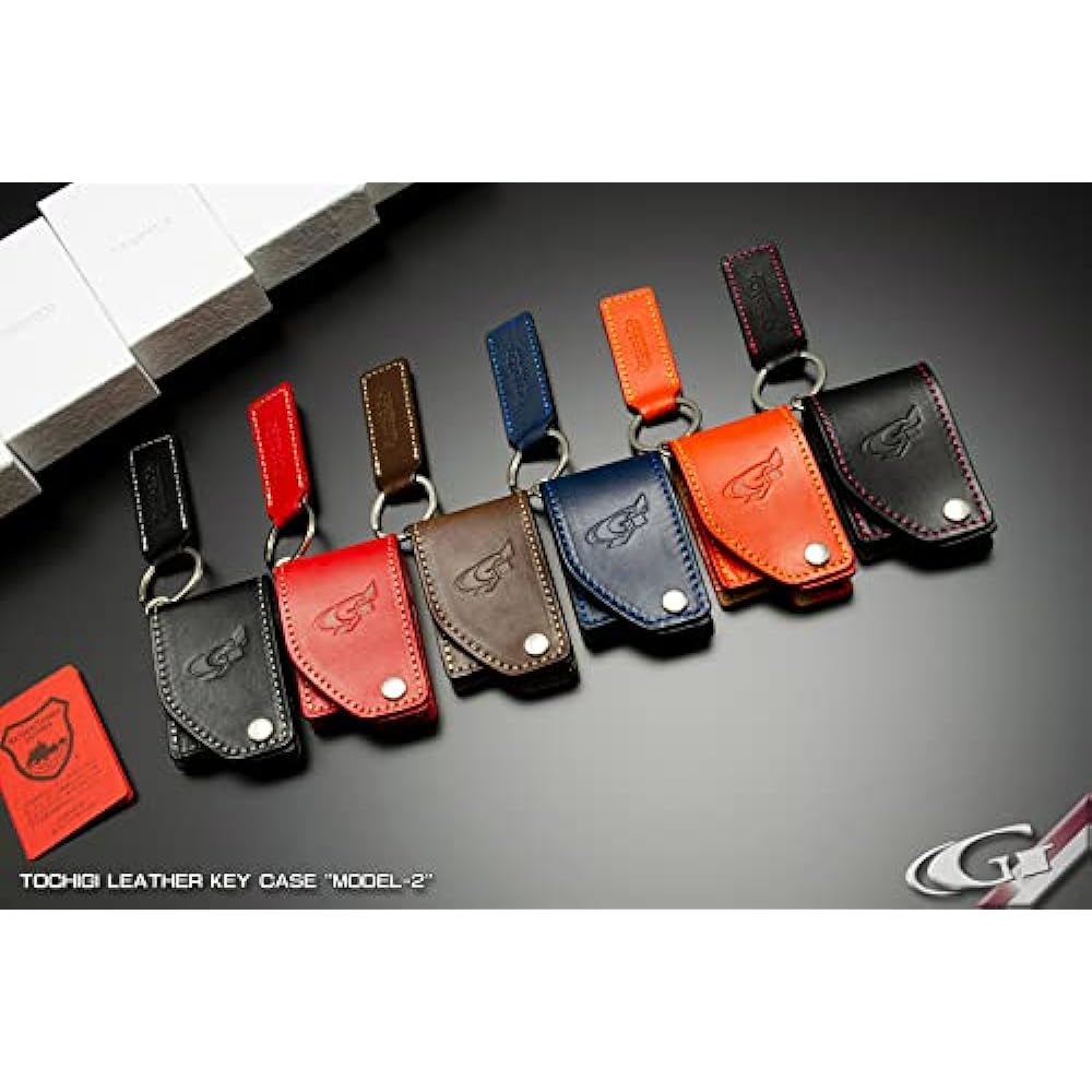 Grazio&Co.Tochigi Leather Key Case MODEL-Ⅱ TYPE-A RED*CPG
