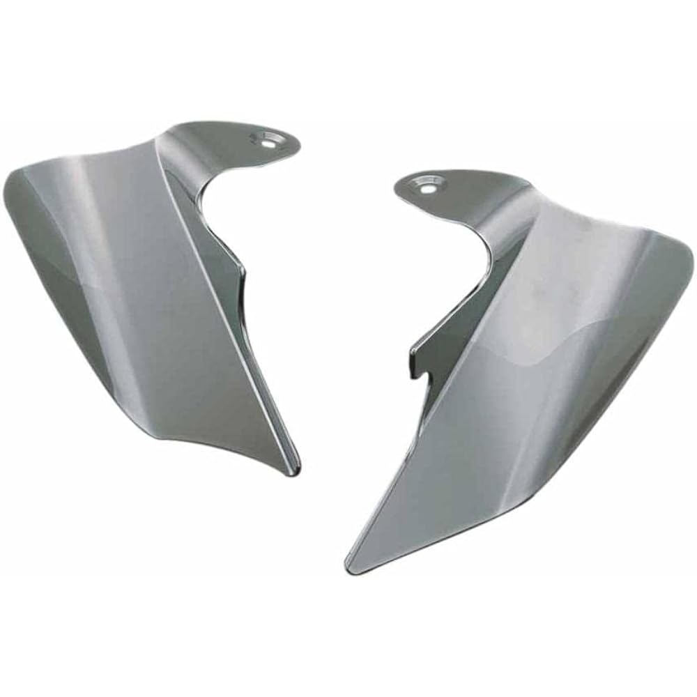 Kuryakyn AirMaster Reflective Saddle Shield Smoke Left and Right Set FLHT [Electra Glide] (97-07) FLHTC [Classic] (97-07) FLHTCU [Ultra Classic] (97-07) KUR-1188