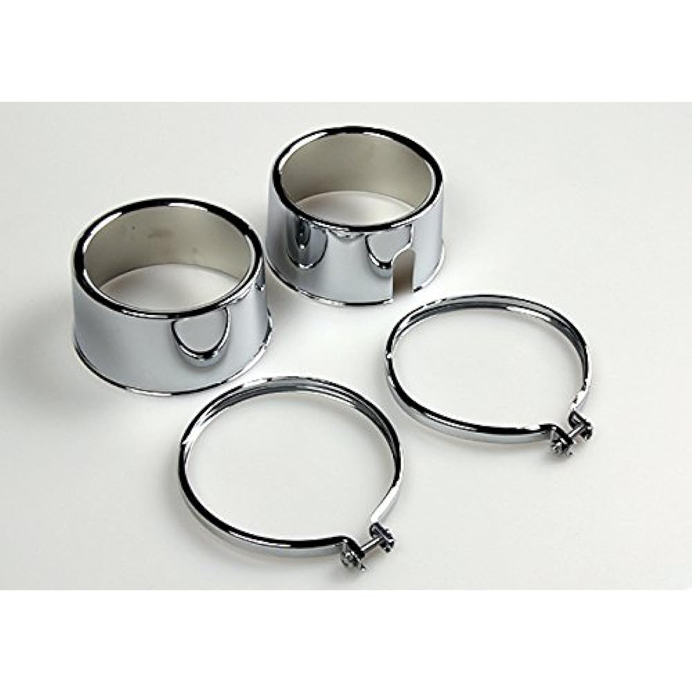 [343] Z400FX Plated meter cover upper left and right set FX-MTC01 FX-MTC01
