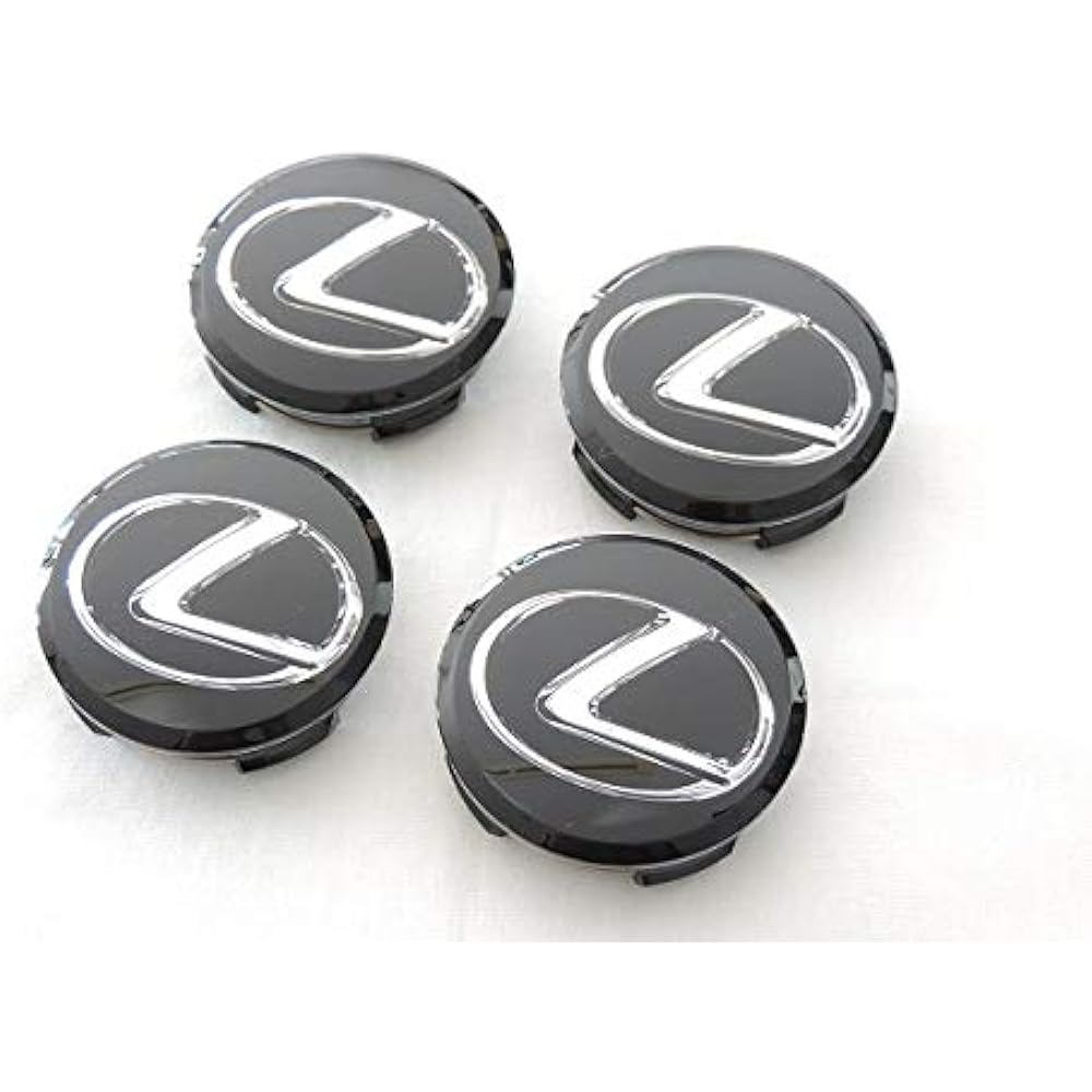 LEXUS Genuine CT200h F-SPORT Center Cap Set of 4 Toyota 30 Series Prius 15 Inch Genuine Aluminum Wheel Black Black Aluminum L Mark F Sports F Sports