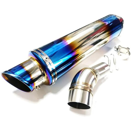 LK17-1R25 ITEMSL1NK For genuine exhaust pipe only 50.8mm 50.8φ muffler with intermediate pipe slip-on YZFR25 YZF-R25 RG10J RG43J MT-25 RG43J exclusive exhaust muffler silencer long titanium silencer wind