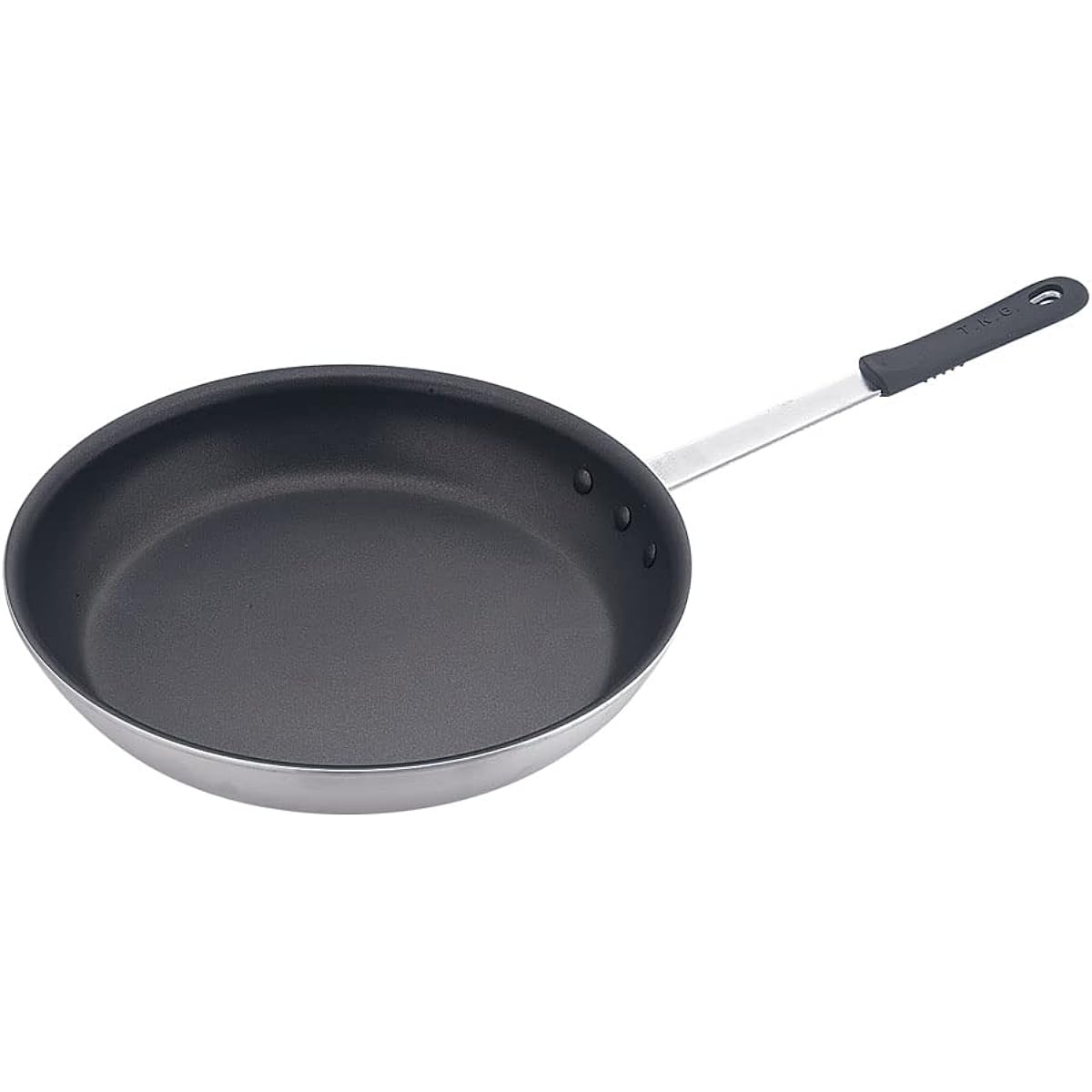 Endo Shoji TKG Frying Pan 37cm Thick and sturdy construction For gas fires only Teflon coating prevents sticking Inner diameter x depth (mm) 353 x 63 Bottom inner dimension (mm) 300 Mass (kg) 1.97 Thickness (mm) 3.8 Commercial AHLM337