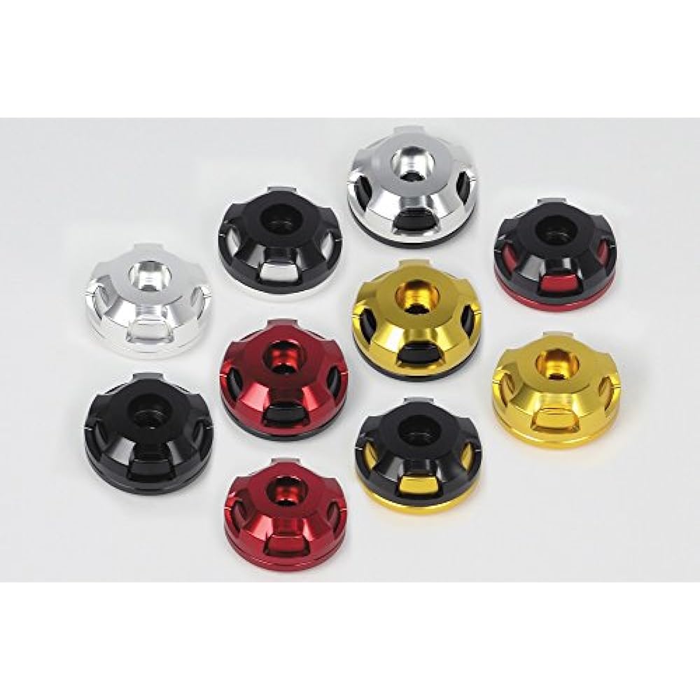Special Parts Takegawa 2 Piece Handlebar End General Purpose Gold/Gold 06-01-0385