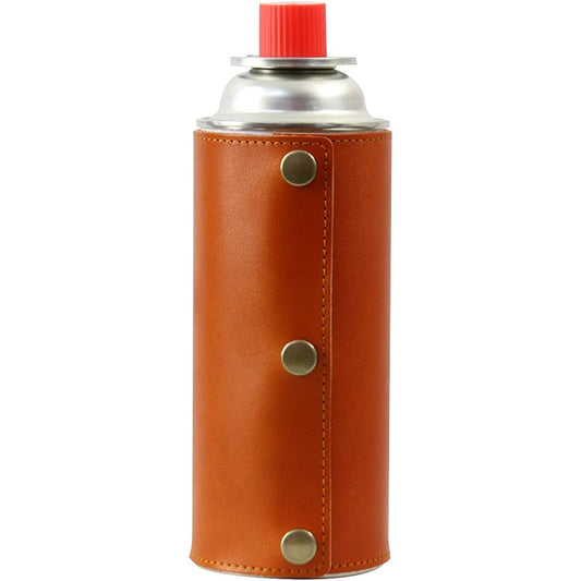 [Made in Japan] Genuine leather gas can cover CB can cover gas cylinder cover made from high-quality Tochigi leather