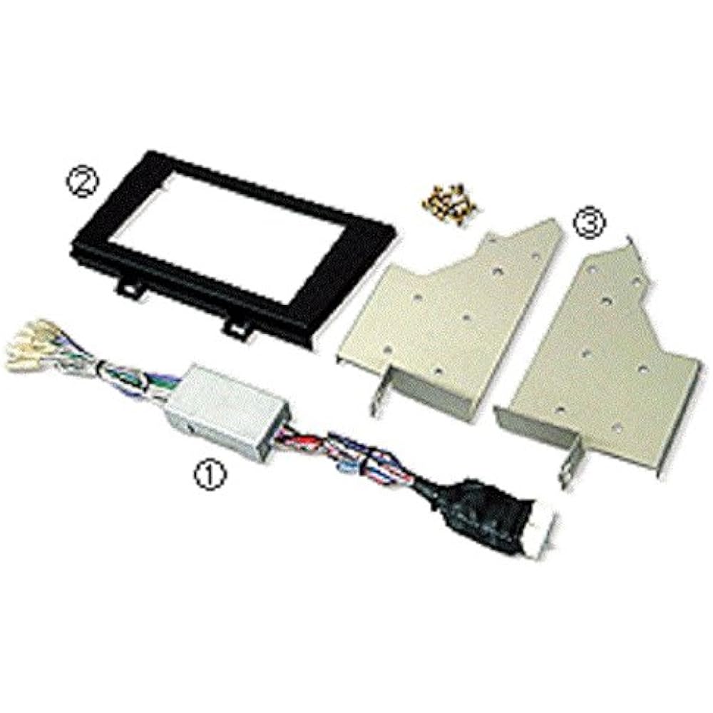 Kanatechs Toyota Alphard/Vellfire 8-inch car navigation installation set [TBX-Y022]