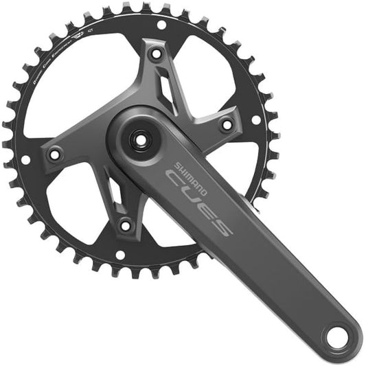 SHIMANO CUES Front Chainwheel FC-U6000-1 Without Chain Guard Crank Length/175mm 42T 9/10/11S EFCU60001EXB2X