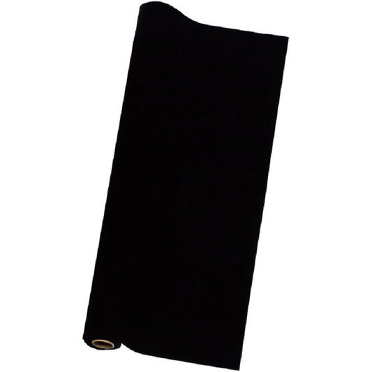 Tokyo Ribbon Flocky Roll 5 Black 72cm x 5m