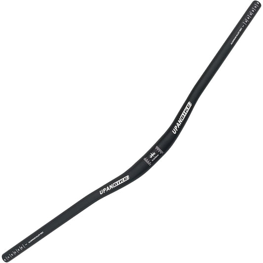 UPANBIKE 31.8mm MTB Handlebar Mountain Bike Bicycle Extra Long Handlebar 780mm Riser Bar (780mm, Black)