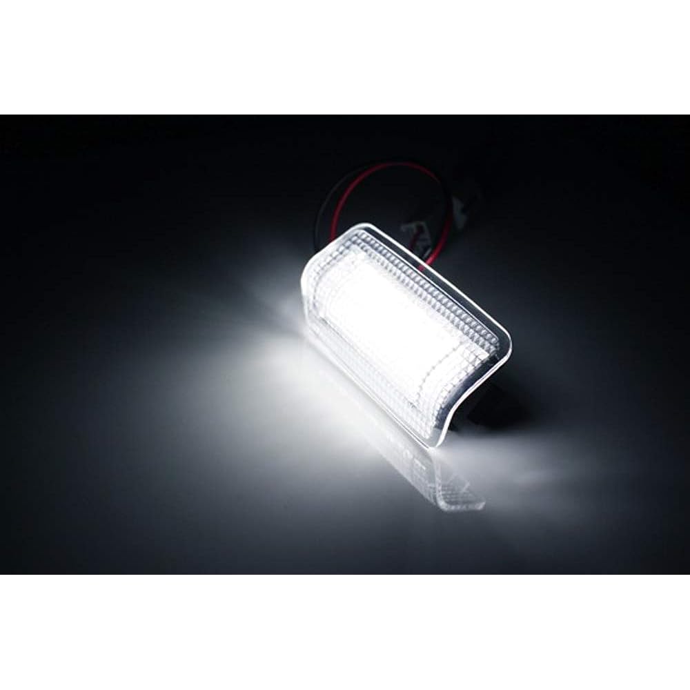IJDMTOY Full LED Side Door Light 2 Set Lexus IS ES GS RS RX GX LX Toyota Avalon Sienavenzakum Repurius 4 Runner OEM replacement product White 75-008