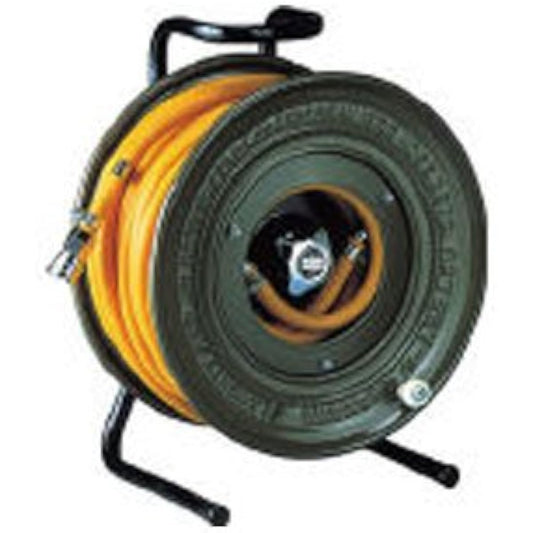 HATAYA Air Reel AC Type 20m 1.0MPa Vinylon Knitting Yarn Reinforced PVC 5/16 Hose Portable Type Work Site Construction Site AC-220