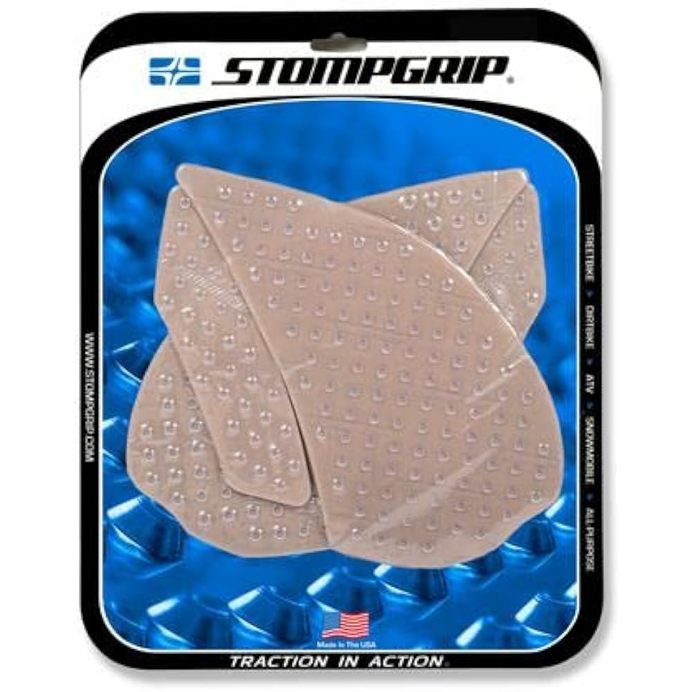 Stomp Grip Traction Pad Tank Kit Clear VOLCANO Ninja1000 11-17 55-10-0045C