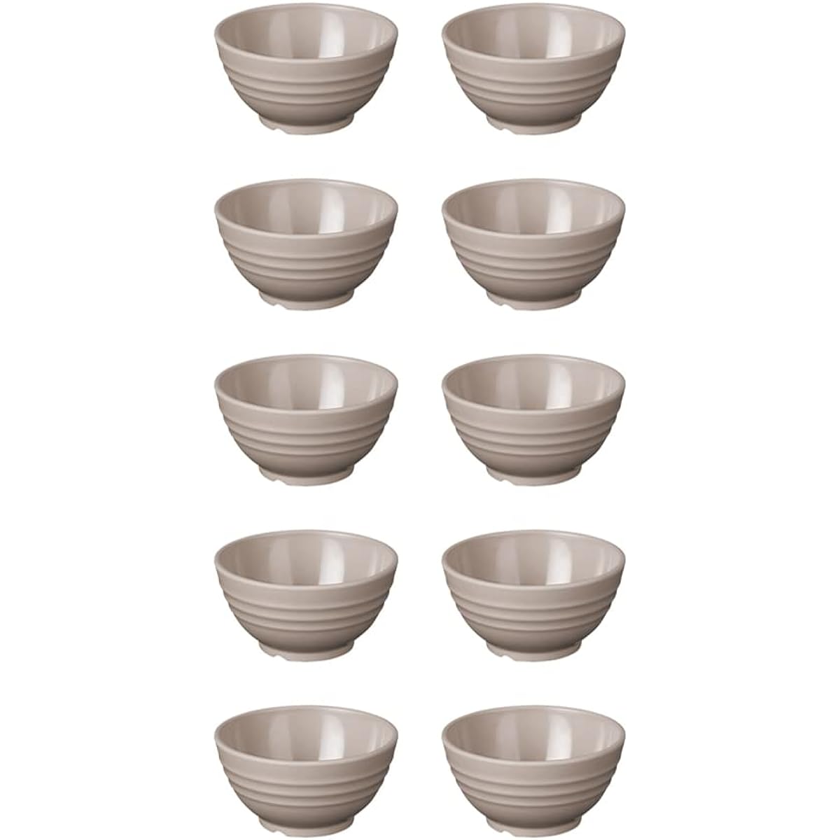 MARUKEI Ball / 12cm Multiball 400ml Gray Made in Japan Break-resistant Stackable "Diner" G129 GY Set of 10 [Commercial Set]