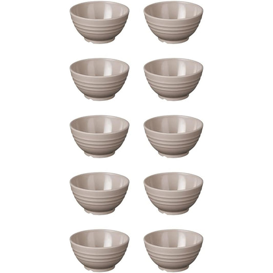 MARUKEI Ball / 12cm Multiball 400ml Gray Made in Japan Break-resistant Stackable "Diner" G129 GY Set of 10 [Commercial Set]