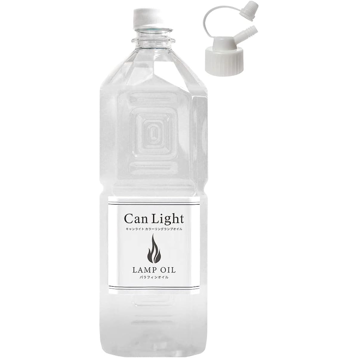 Canlight Lantern Oil Fuel Paraffin Oil Coloring Lamp Oil with Spout Nozzle Clear 1L/2L Domestic Made