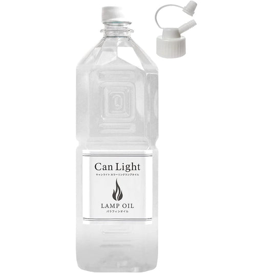 Canlight Lantern Oil Fuel Paraffin Oil Coloring Lamp Oil with Spout Nozzle Clear 1L/2L Domestic Made