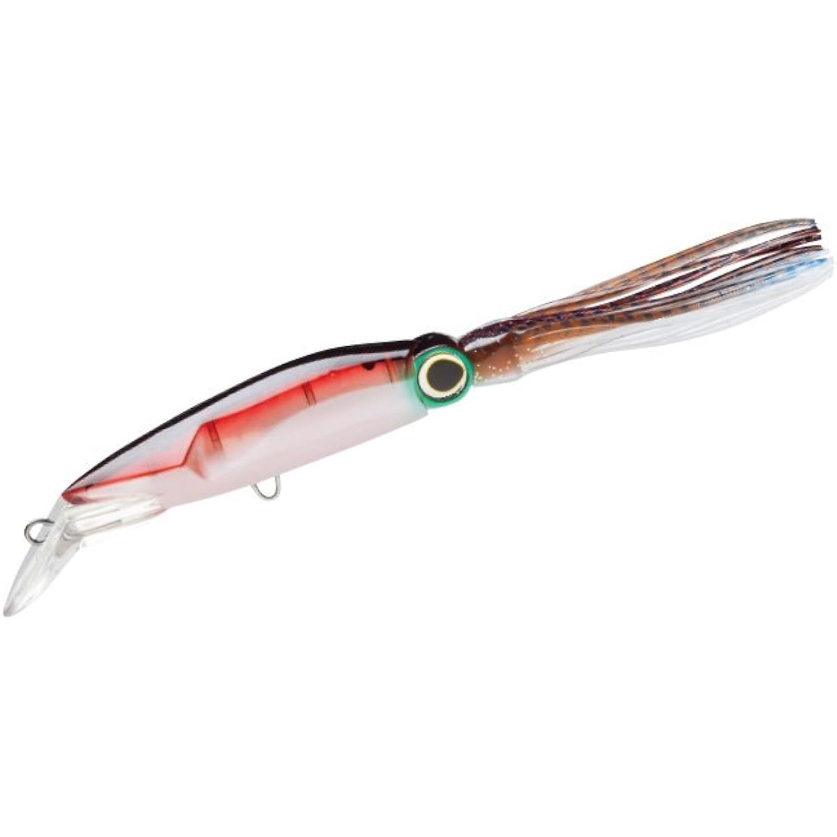 YO-ZURI Lure Trolling Hydro Squat 190mm TMRB Weight: 40g R1171-TMRB-Tomei Red Brown