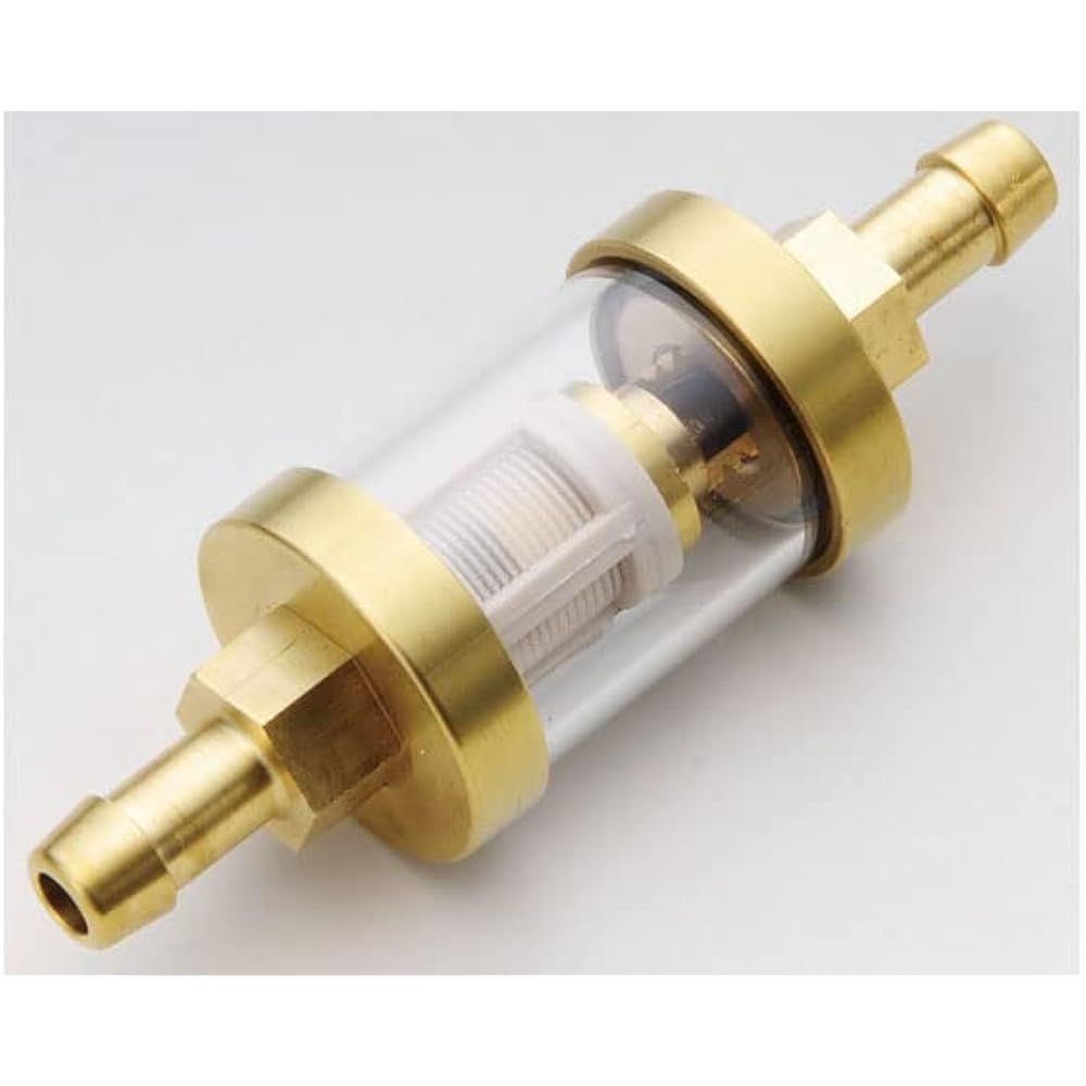 Kijima Motorcycle Parts Gasoline Filter Brass for Hose Inner Diameter 7.5-8mm 105-2101