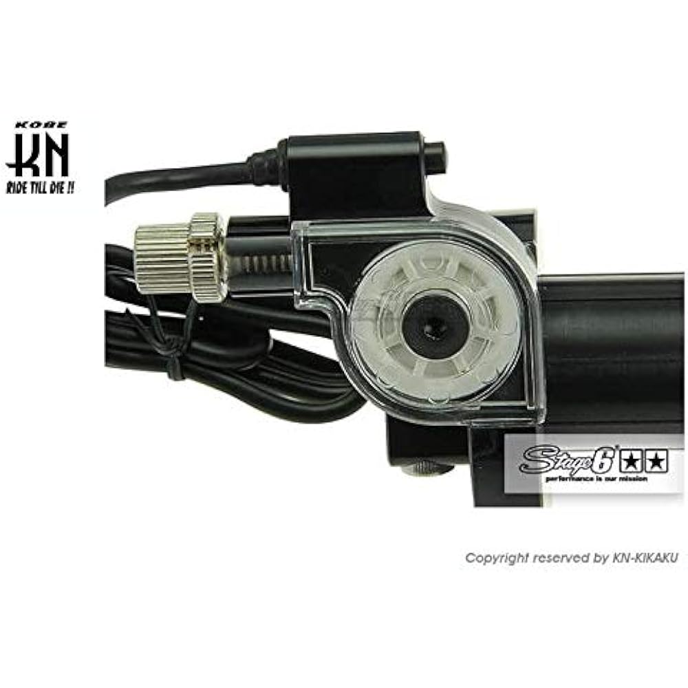 KN Planning STAGE6 Axle Wire High Throttle Kit for Big Cab, Black S6-SSP115BK