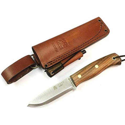 Joker CN122-P Ember Walnut with Fire Starter Joker Ember Hunting Knife Bushcraft Craft Outdoor