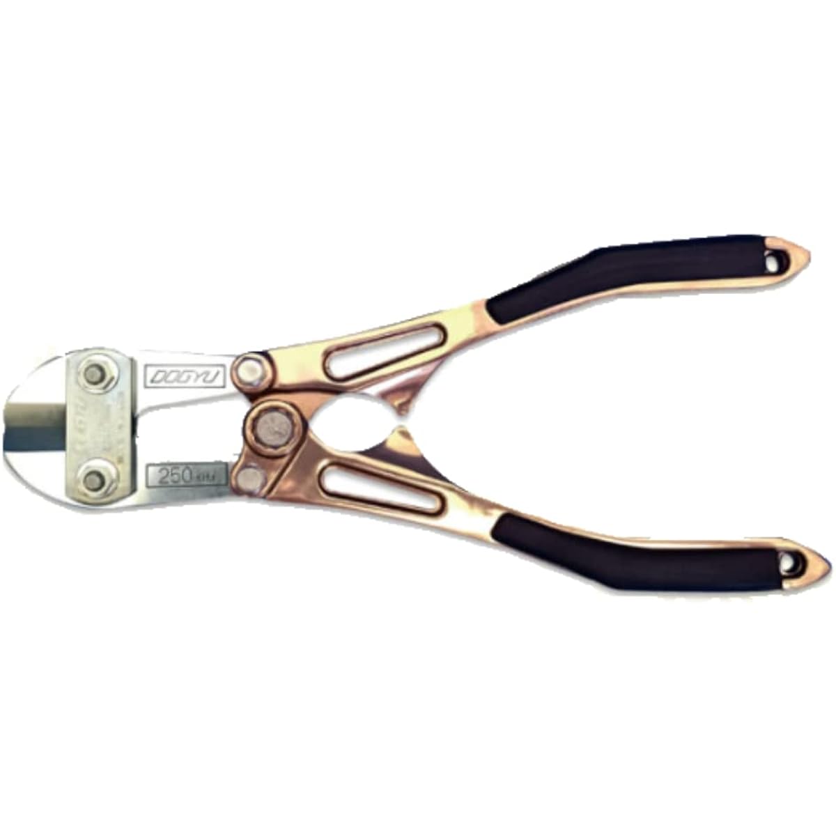 Togyu Sangyo Togyu Stainless Blade Forged Aluminum Handle Bolt Clipper 250mm Bent Handle 02863