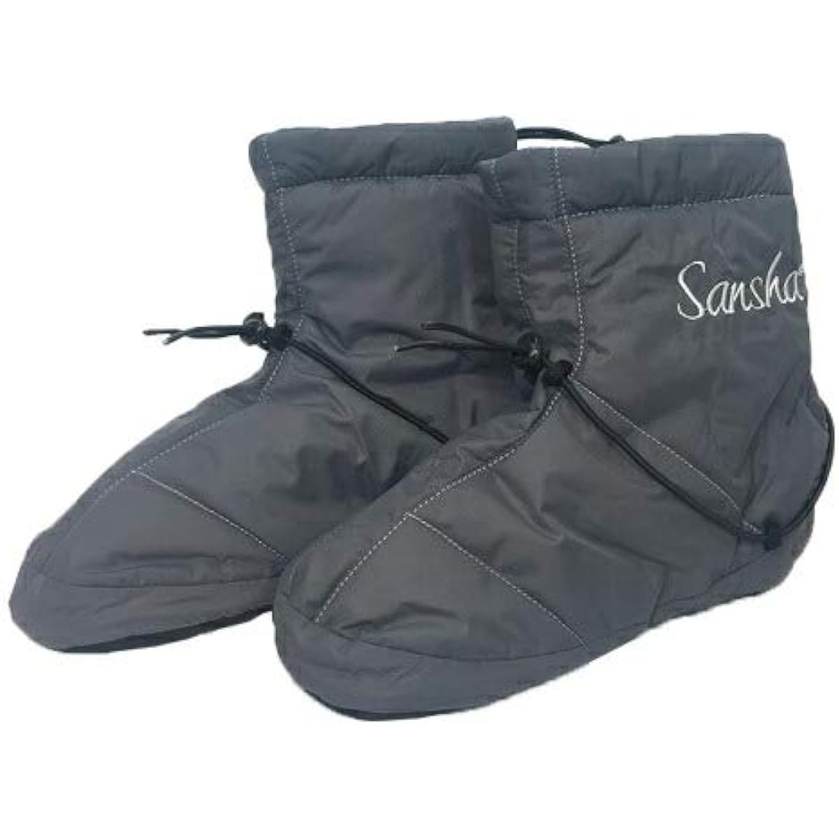 [Sansha] WOOM1 Warm-up boots (leather sole) for adults, children, kids, ballet dance, dressing room boots, cold, warm, injury prevention