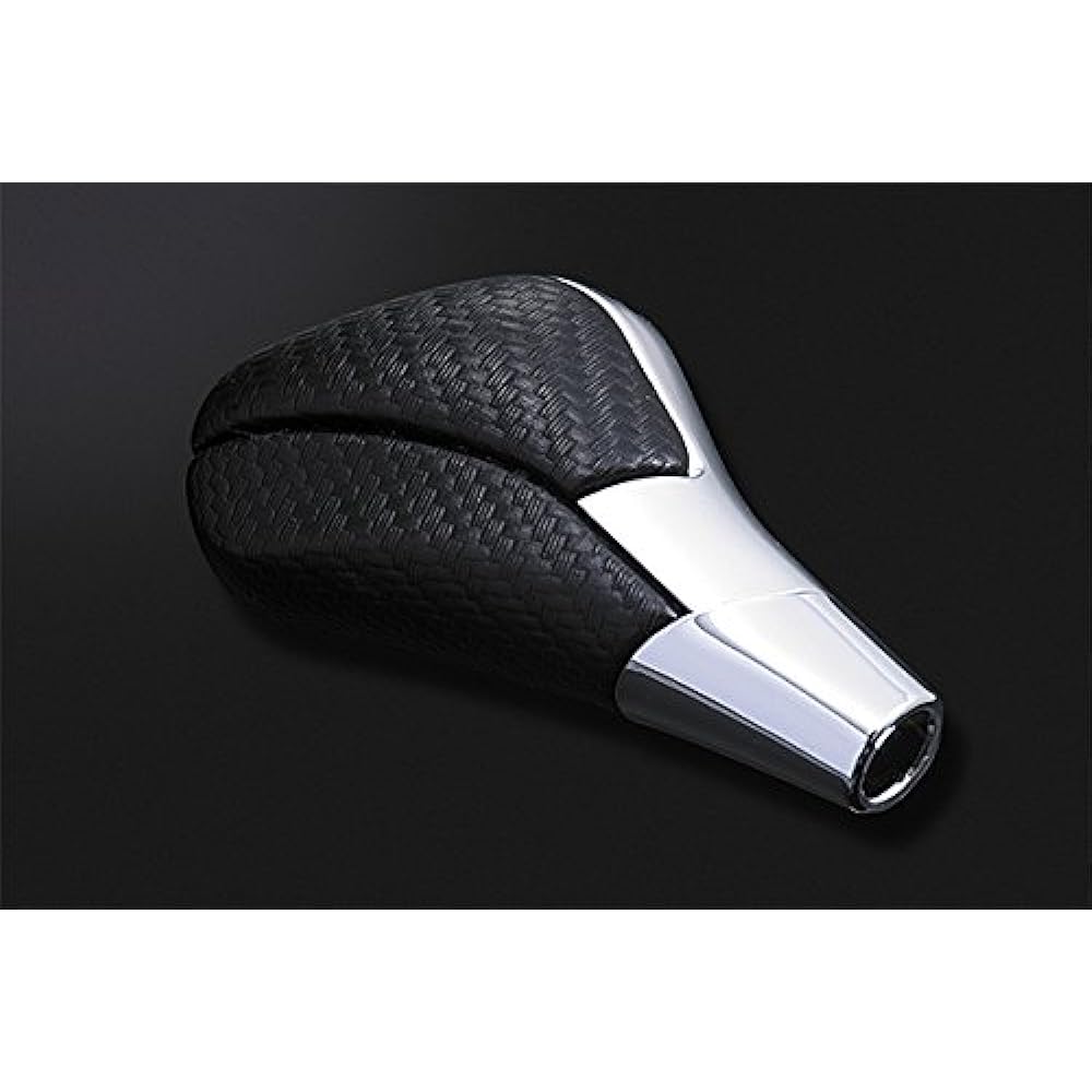 LANBO Shift Knob Prius 50 ZVW50 ZVW55 Customized Parts Dress Up Black Leather Piano Black 6mm Replacement Parts Accessories LSK06R-1