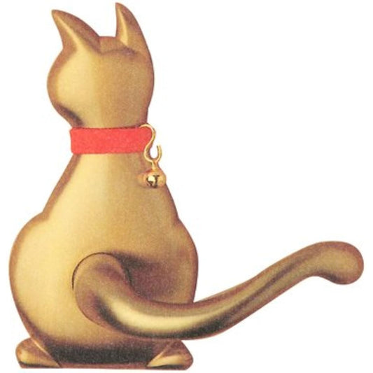 Nagasawa Seisakusho Cat-1 Empty Lock Dog Lever Handle Back Set 60mm TX-W20C-GT Titanium Gold