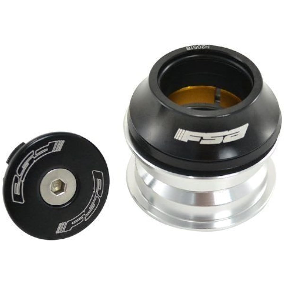 FSA Orbit Z 1-1/8" 44mm Threadless 1-1/8" Headset W/Top Cap, NO.9M/CUP/CC, XTE1529