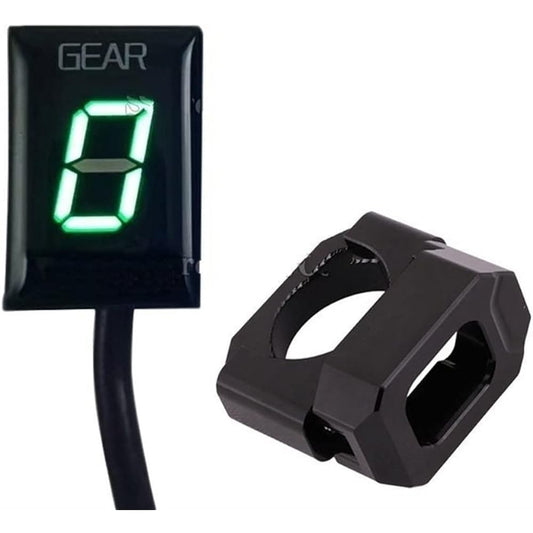 Speed Display Meter Motorcycle 1-6 Level EFI Speed Gear Display Indicator Aluminum ECU Gear For Honda CBR CBR300 CBR1000R CBF500 NC400X NC700 VT400