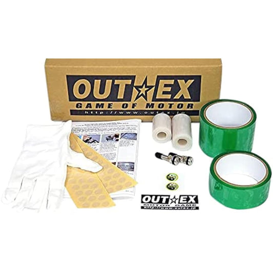 Autex Clear-Tubeskit Theruxton R/DR-Z400SM/KTM/SportClassic/Paulsmart/etc. Before set FR355