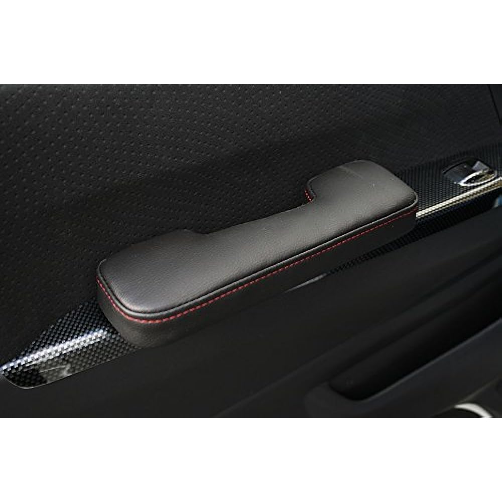 TRISTAR'S [Hiace Regius Ace 200 Series 1 Type 2 Type 3 Type 4 Type 5 Type 6 Type 7 Type] Side Armrest, Door Armrest, Armrest, Left and Right Set (Red Stitch)