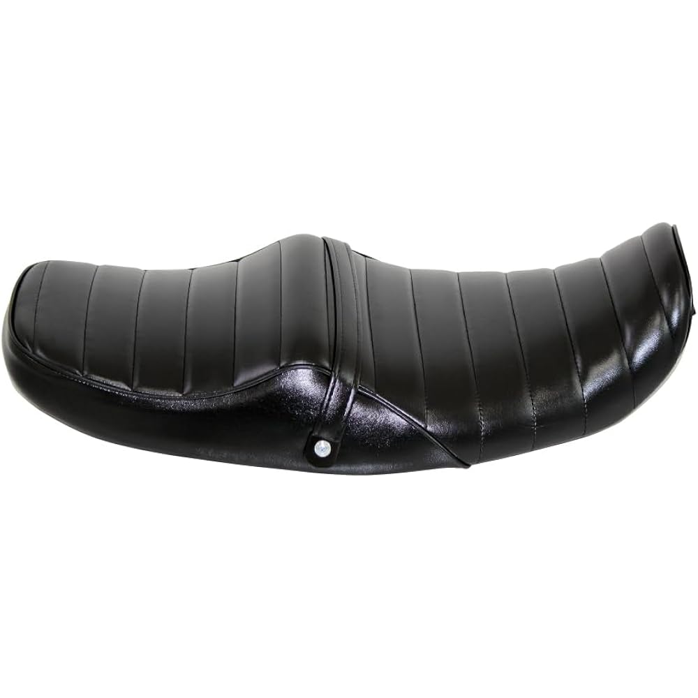 KAWASAKI Zephyr χ leather tuck roll seat black