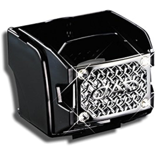 Garcon DAD Chrome Mesh Majestic Drink Holder Crystal SA962-01 D.A.D