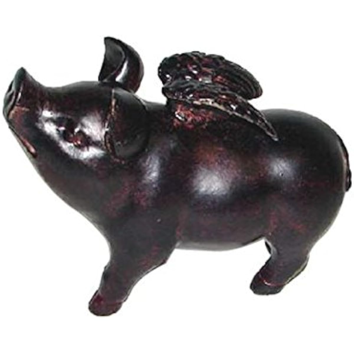 Toyo Sekisou Animal Ornament Angel (Pig) 11091 Approx. 18.5 x 8.5 x 14cm