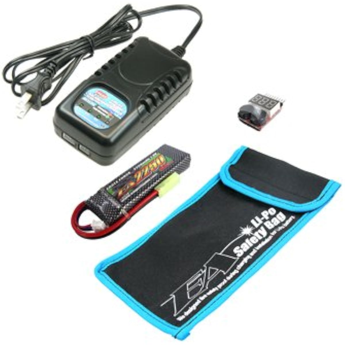 EA2250 7.4V 40C+α Lipo Starting Set Mini-S Type 5514-SET