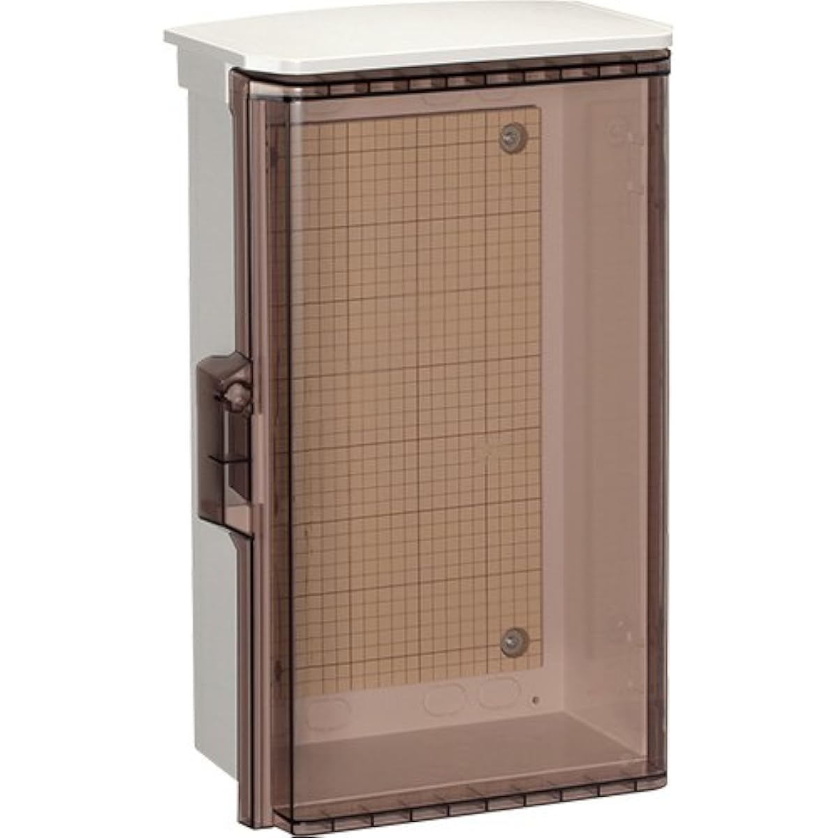 Nitto Kogyo Plastic Box Transparent Door with Roof, General-purpose Type OP18-35CA [*Images and colors are for illustrative purposes only. ]