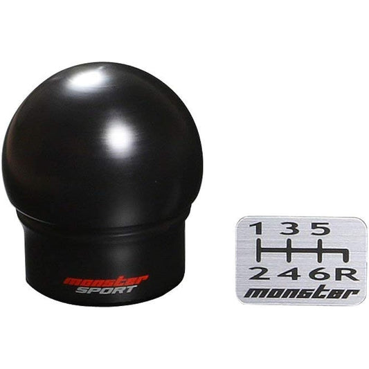 MONSTER SPORT Monster Shift Knob C Type M12×P1.25 Spherical Black φ=47mm h=51.5mm Swift Sport [ZC33S] 831121-7650M