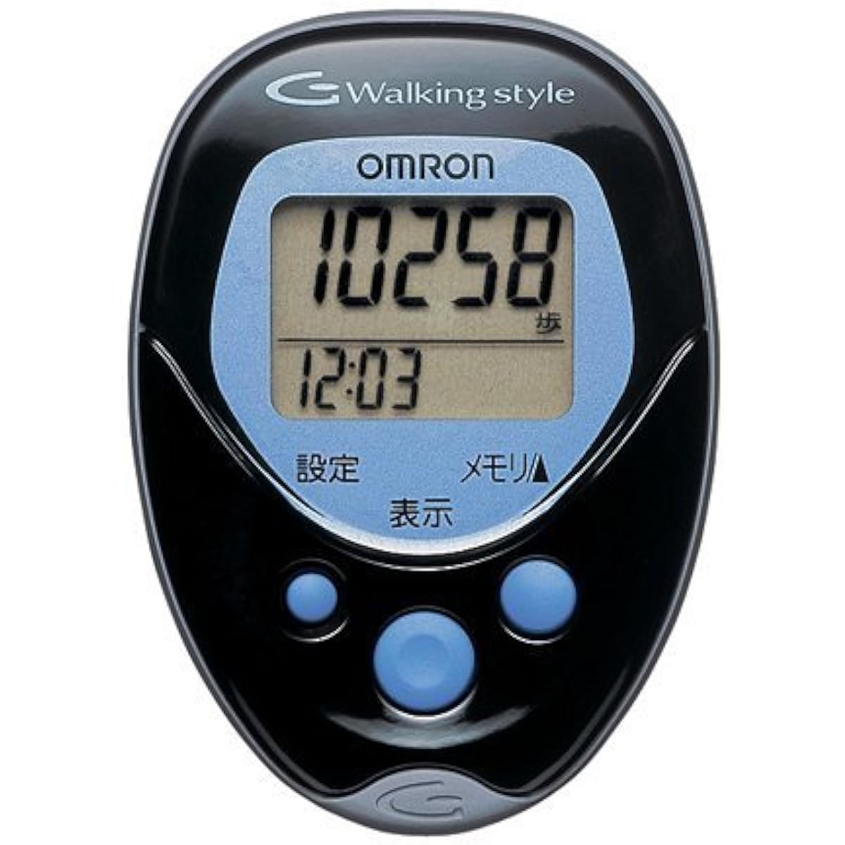 OMRON Health Counter Walking Style HJ-113 Black