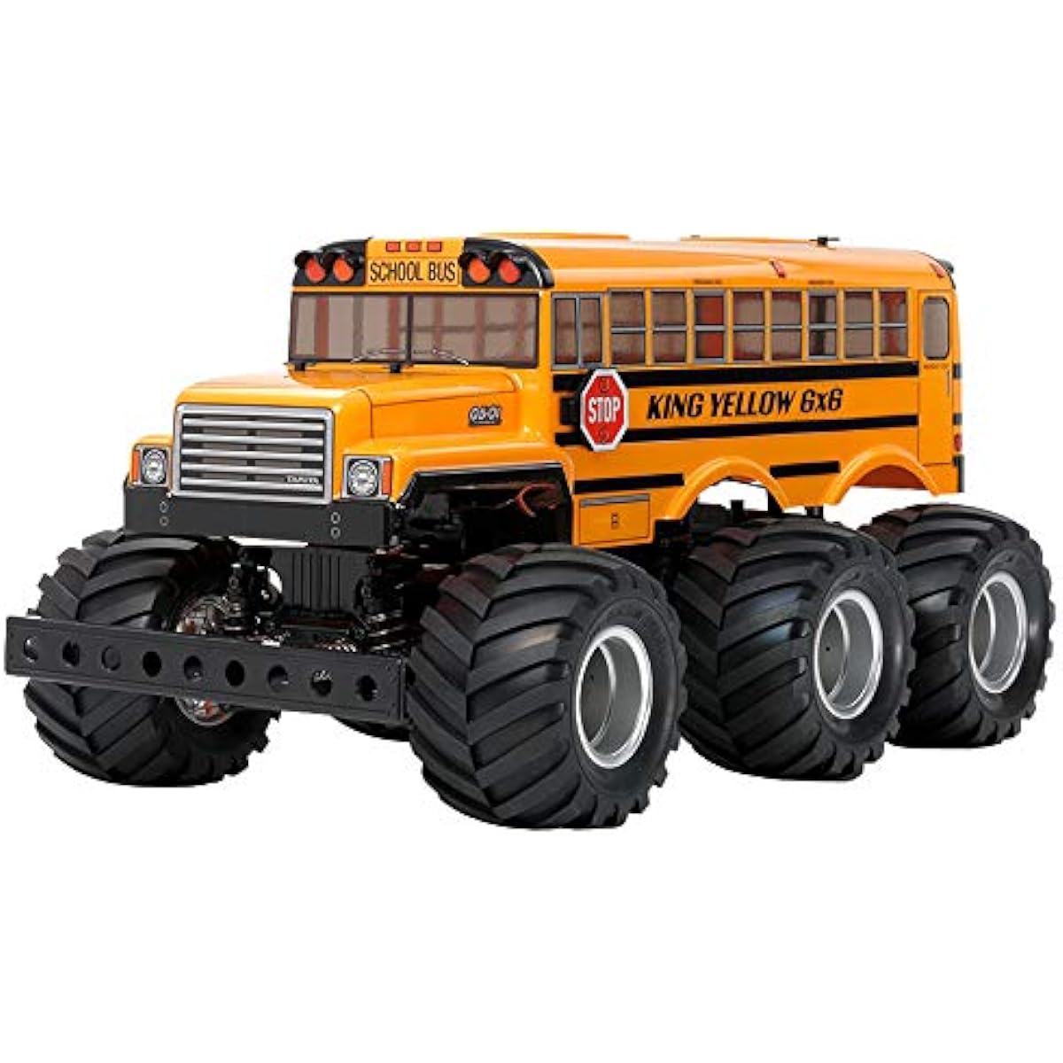 Tamiya 1/18 XB Series No.206 XB King Yellow 6x6 G6-01 Chassis Painted Complete Model with Propo Off-Road 57906