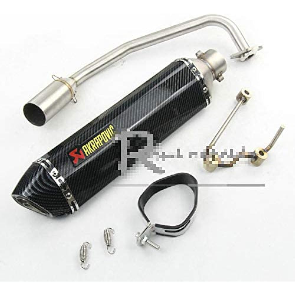 Motorcycle Exhaust Port Exhaust Pipe Intermediate Pipe Motorcycle Silencer Slip-on Muffler Motorcycle Muffler Full Exhaust Honda HONDA PCX125/150 (2012-2017) Inlet 50.8mm Applicable