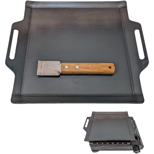 (61) 280mm x 325mm Iwatani Toughmaru compatible iron plate (stove is not included in the product)