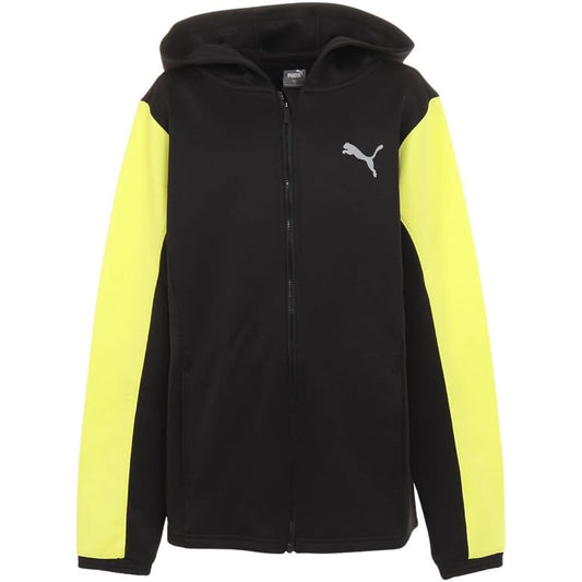 [PUMA] Jersey Parka Training Moisture Absorbent Quick Drying FIT Hooded Jacket DK 678511 Boys
