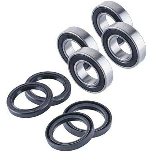 East Lake Axle Front Wheel Bearing & Seal Kit. Compatible with Kawasaki Mule 2510/3010 / 4010 2001-2013.