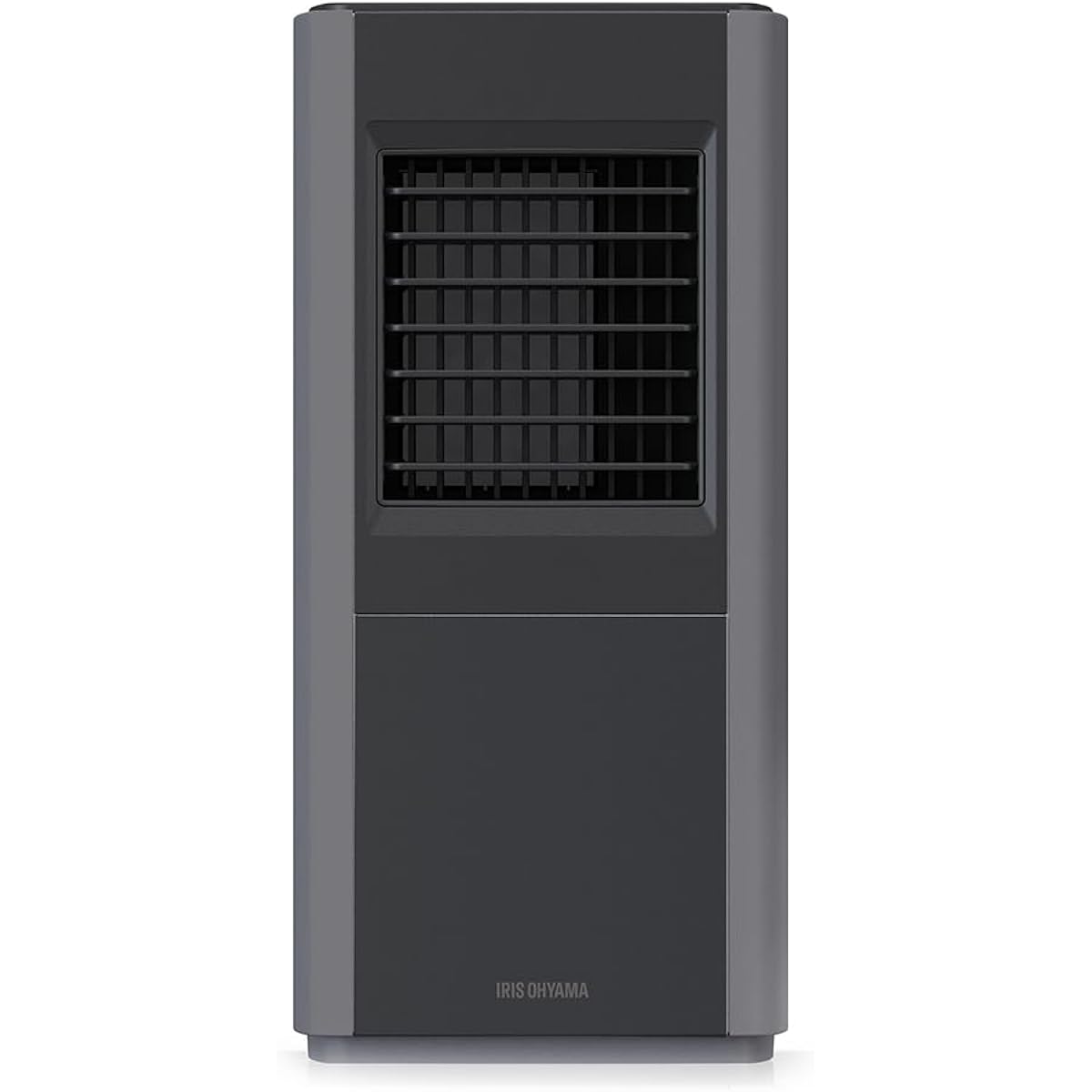 Iris Ohyama Heater Ceramic Fan Heater Large Air Volume 600/1000W/1200W 3 Level Temperature Adjustment Tipping Off Function Quick Heating Small Compact Slim Compact PCH-S12B-H Gray