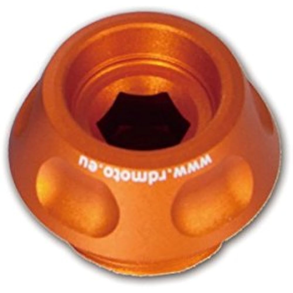 RDMOTO Oil Filler Cap M24x3mm Orange KTM 690 Duke/R, 990 Superduke/R and 1290 Superduke R and GT RDM-OC9O